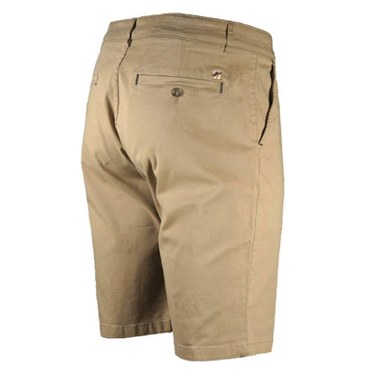 Mish Mash Cotton Stretch Twill Chino Shorts Stone