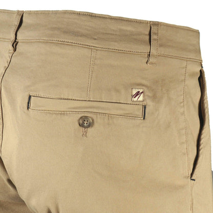 Mish Mash Cotton Stretch Twill Chino Shorts Stone