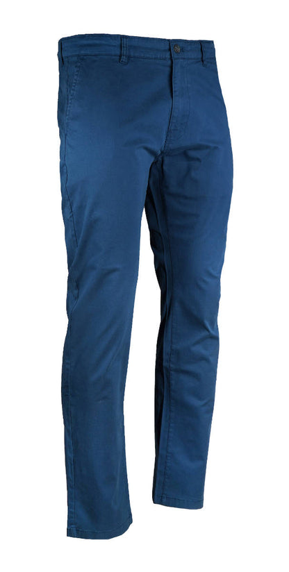 Mish Mash Mens Tapered Leg Cotton Chino Light Navy