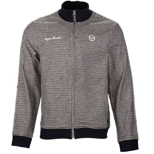 Sergio Tacchini Blanchy Dogtooth Track Top Grey