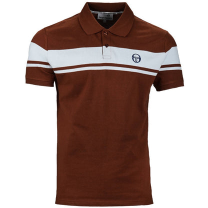 Sergio Tacchini Young Line Polo Chocolate / Sky