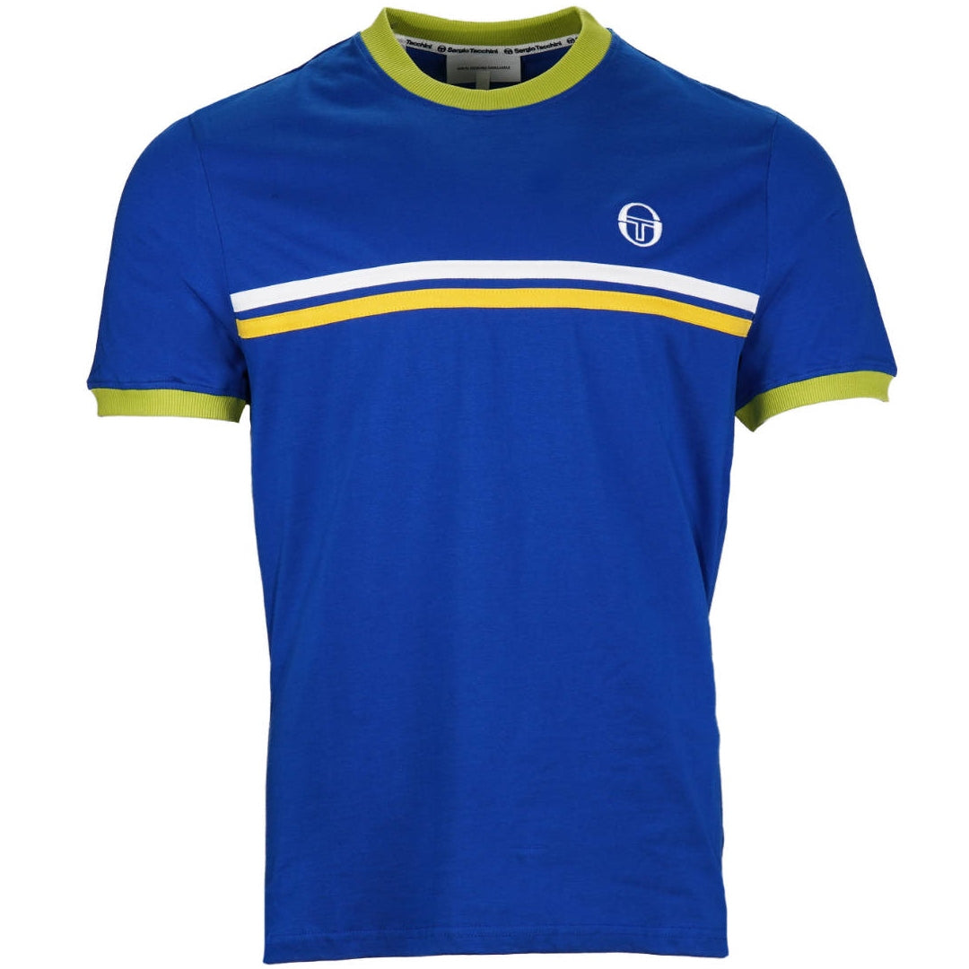 Sergio Tacchini Supermac T-Shirt Bright Blue