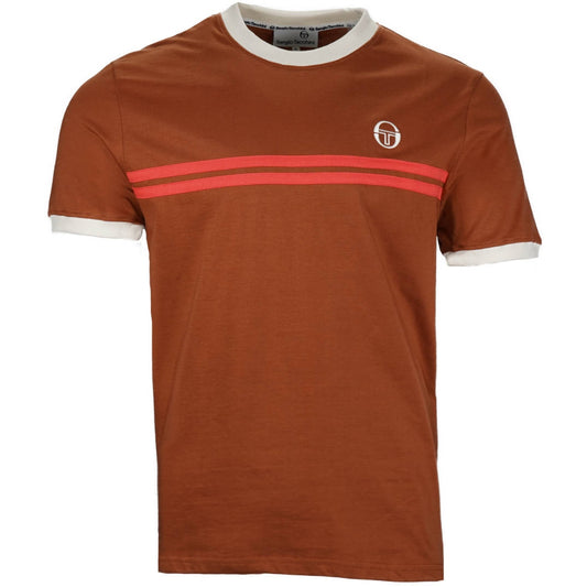 Sergio Tacchini Supermac T-Shirt Dark Tan