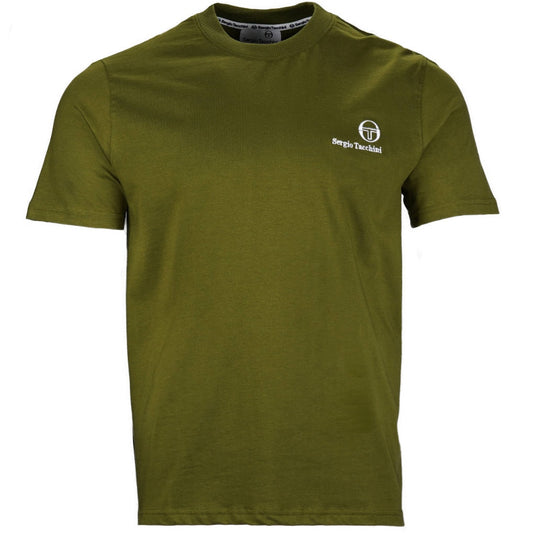 Sergio Tacchini Felton Plain T-Shirt Moss Green