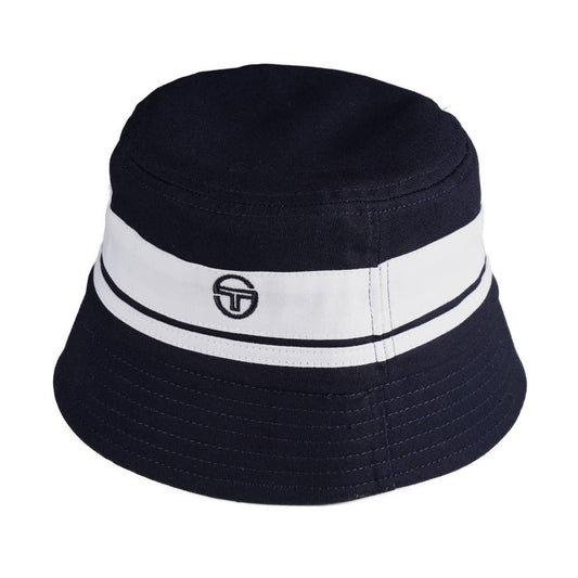 Sergio Tacchini Newsford Bucket Hat Navy / Off White