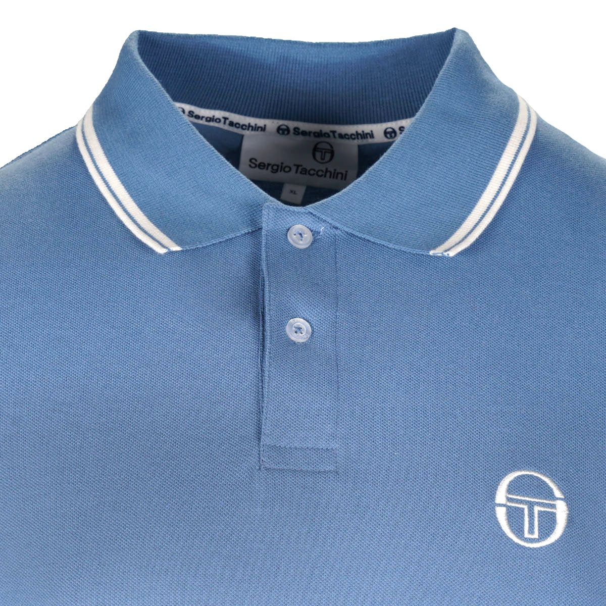 Sergio Tacchini 020 Long Sleeve Polo Blue