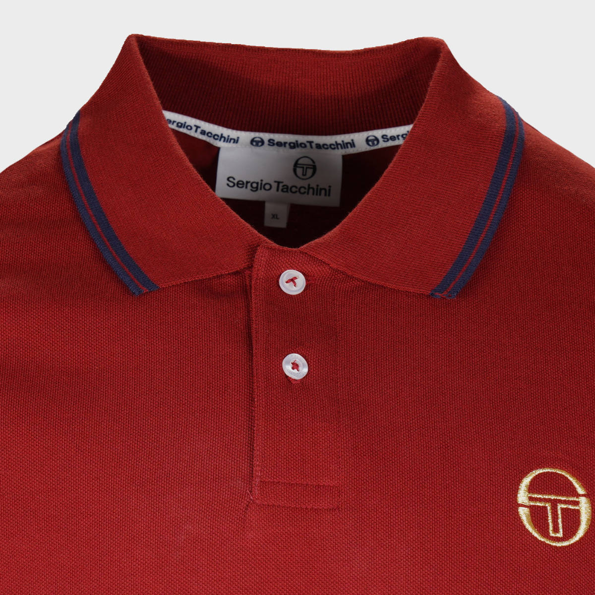 Sergio Tacchini 020 Polo Burgundy / Navy