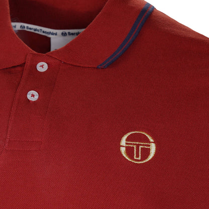 Sergio Tacchini 020 Polo Burgundy / Navy