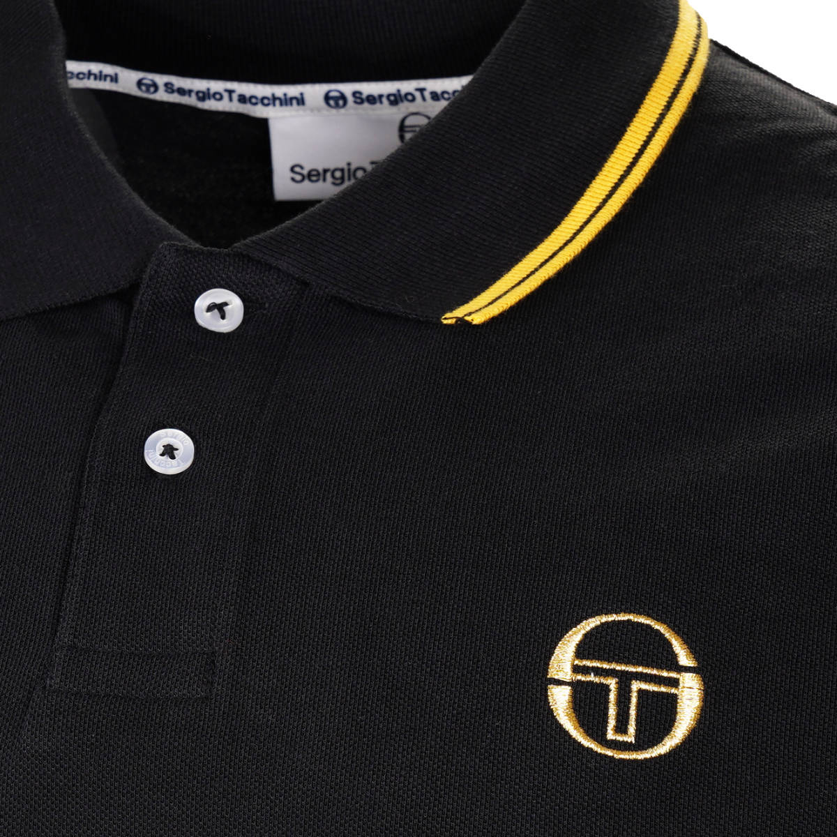 Sergio Tacchini 020 Polo Black / Gold