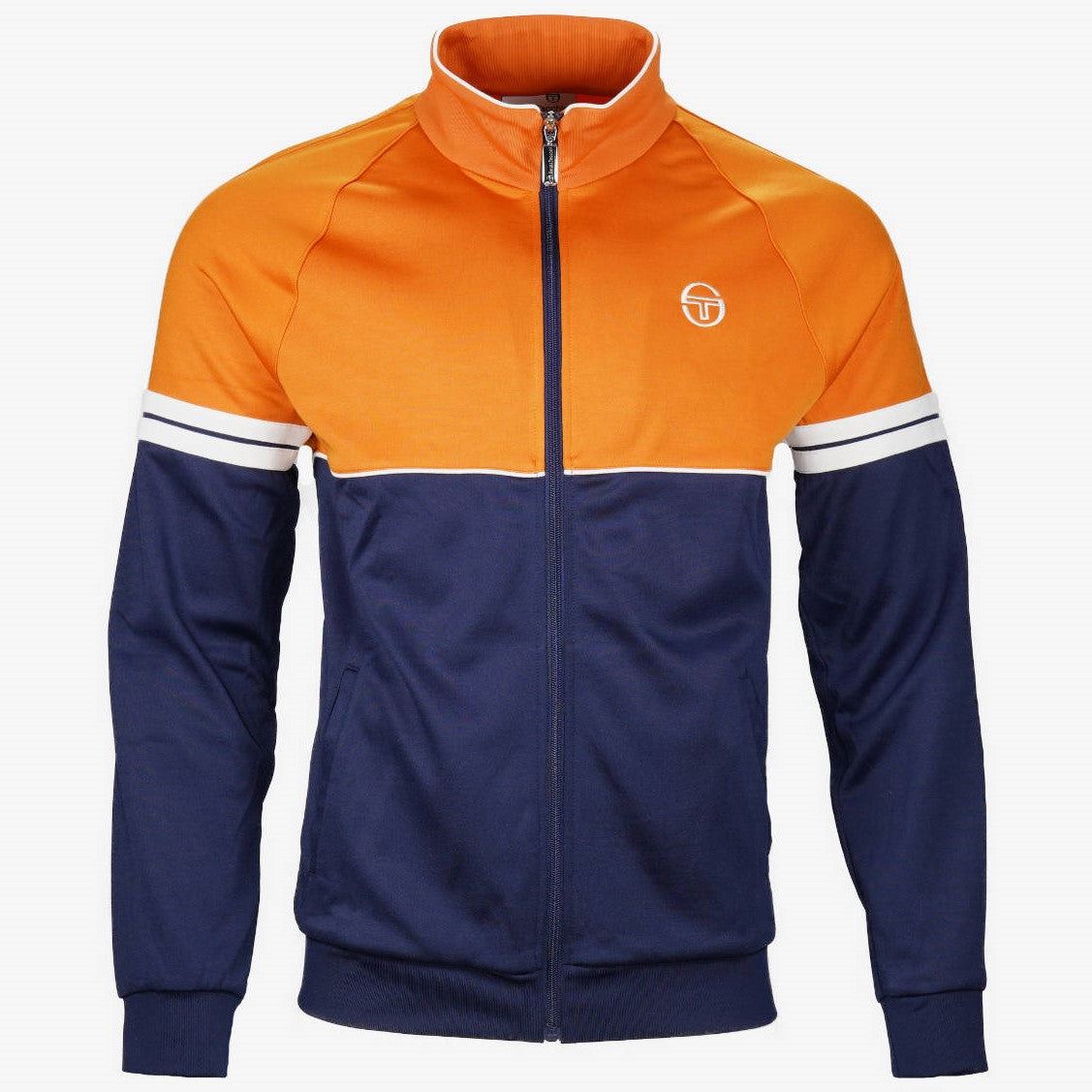 Sergio Tacchini Orion Track Top Orange / Navy