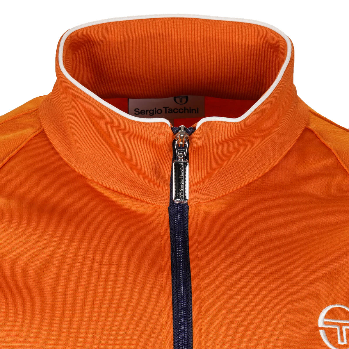 Sergio Tacchini Orion Track Top Orange / Navy