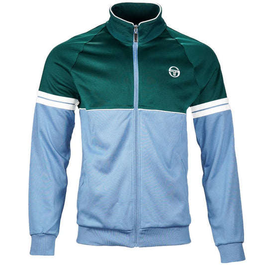 Sergio Tacchini Orion Track Top Green / Blue