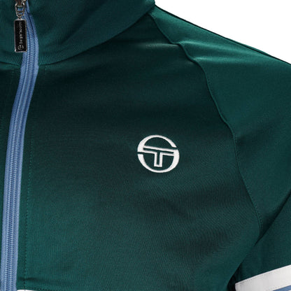 Sergio Tacchini Orion Track Top Green / Blue