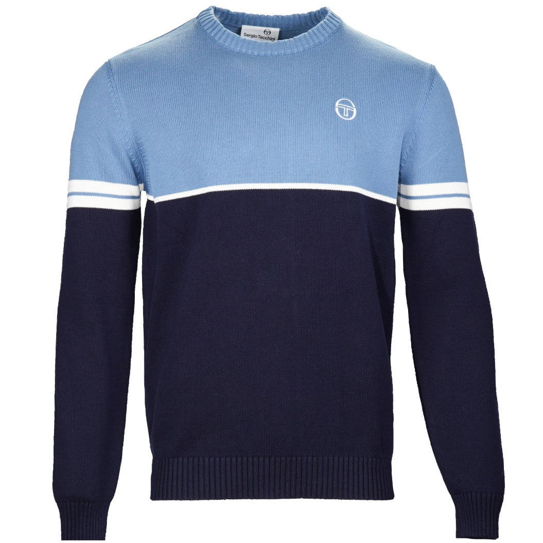 Sergio Tacchini Crew Neck Ski Jumper Blue / Navy