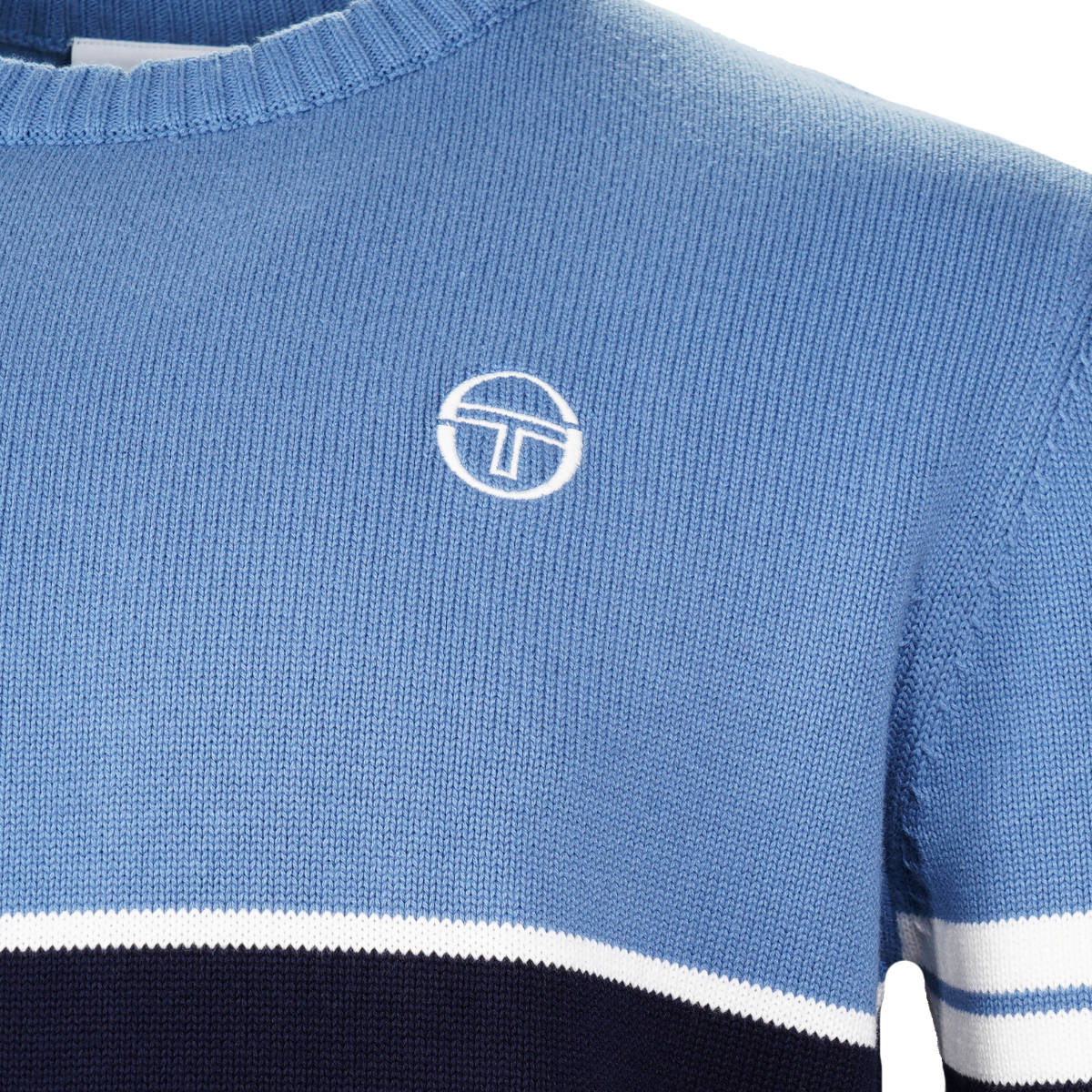 Sergio Tacchini Crew Neck Ski Jumper Blue / Navy