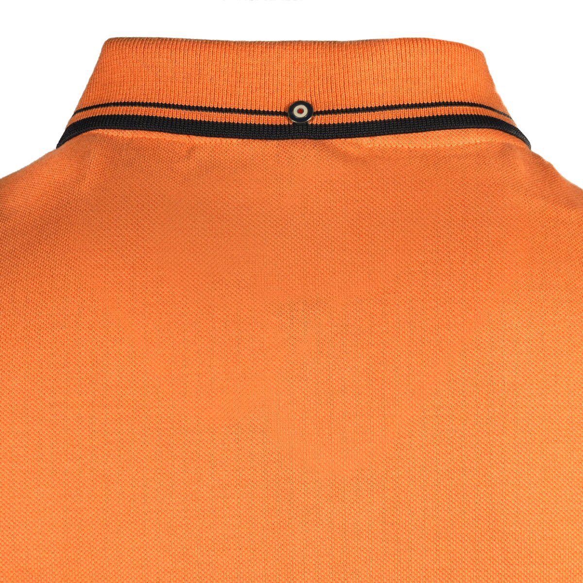 Ben Sherman Twin Tipped Pique Polo Shirt Copper Orange