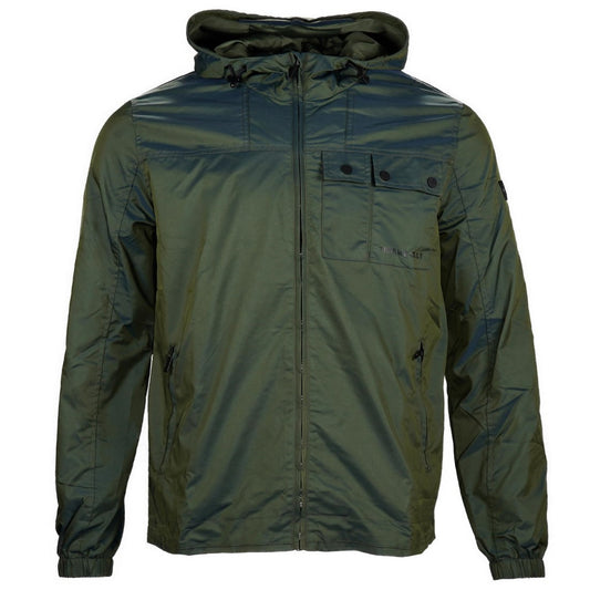 Terrace Cult Malamore Tonic Green Hooded Jacket