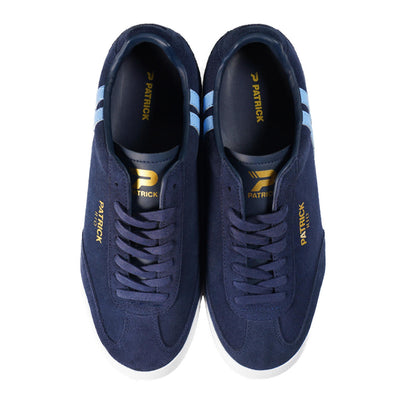 Patrick Rio Suede Trainer Navy / Sky / White