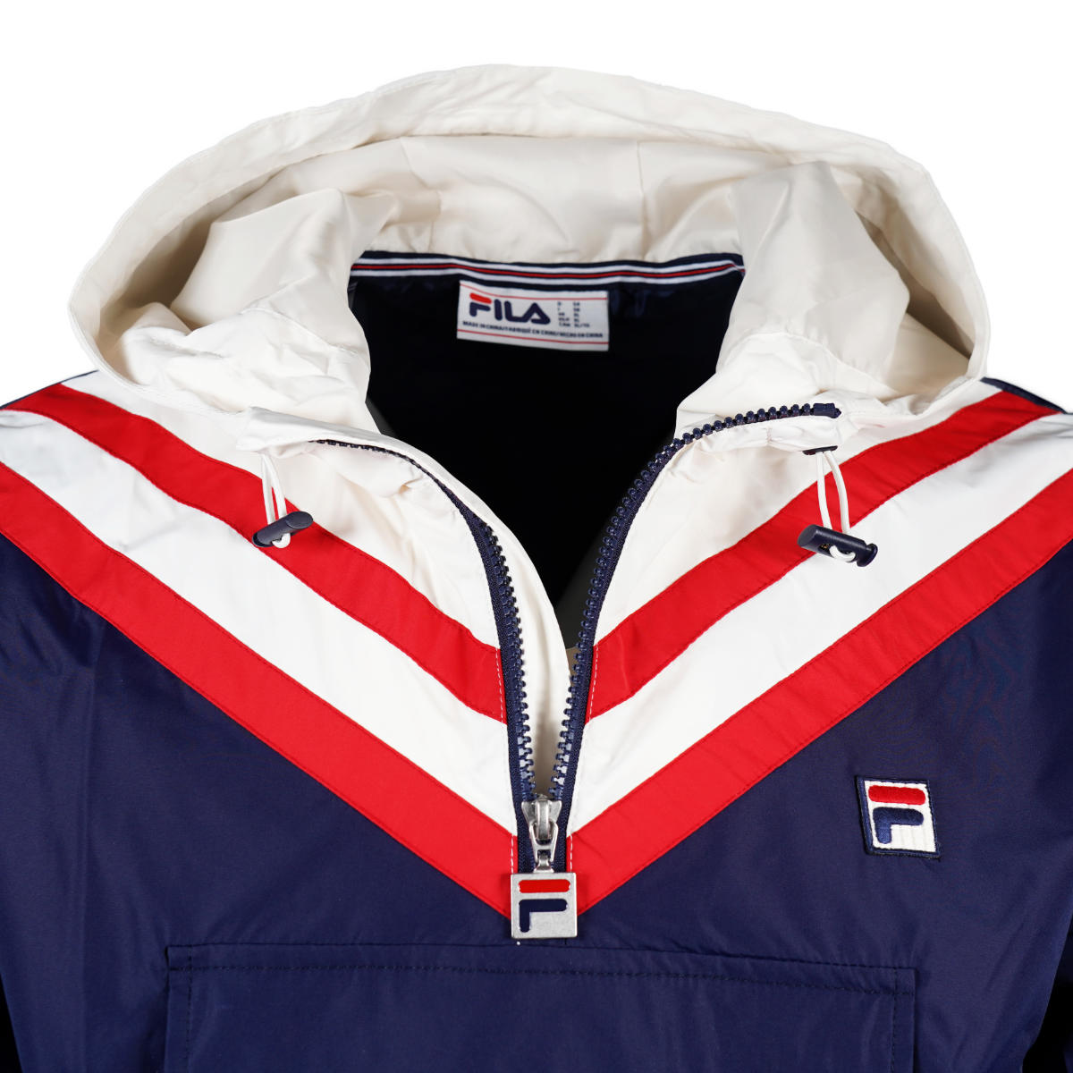 Fila Bruno Rain Repellant Overhead Cagoule Navy