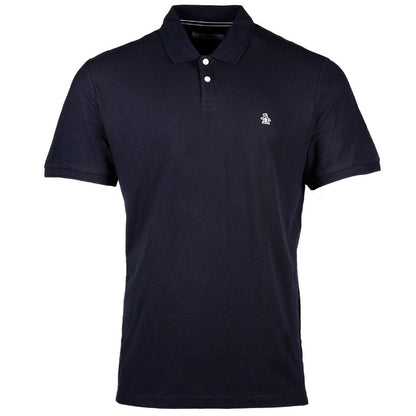 Original Penguin Plain Pique Polo Navy Blue