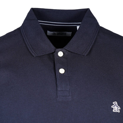 Original Penguin Plain Pique Polo Navy Blue