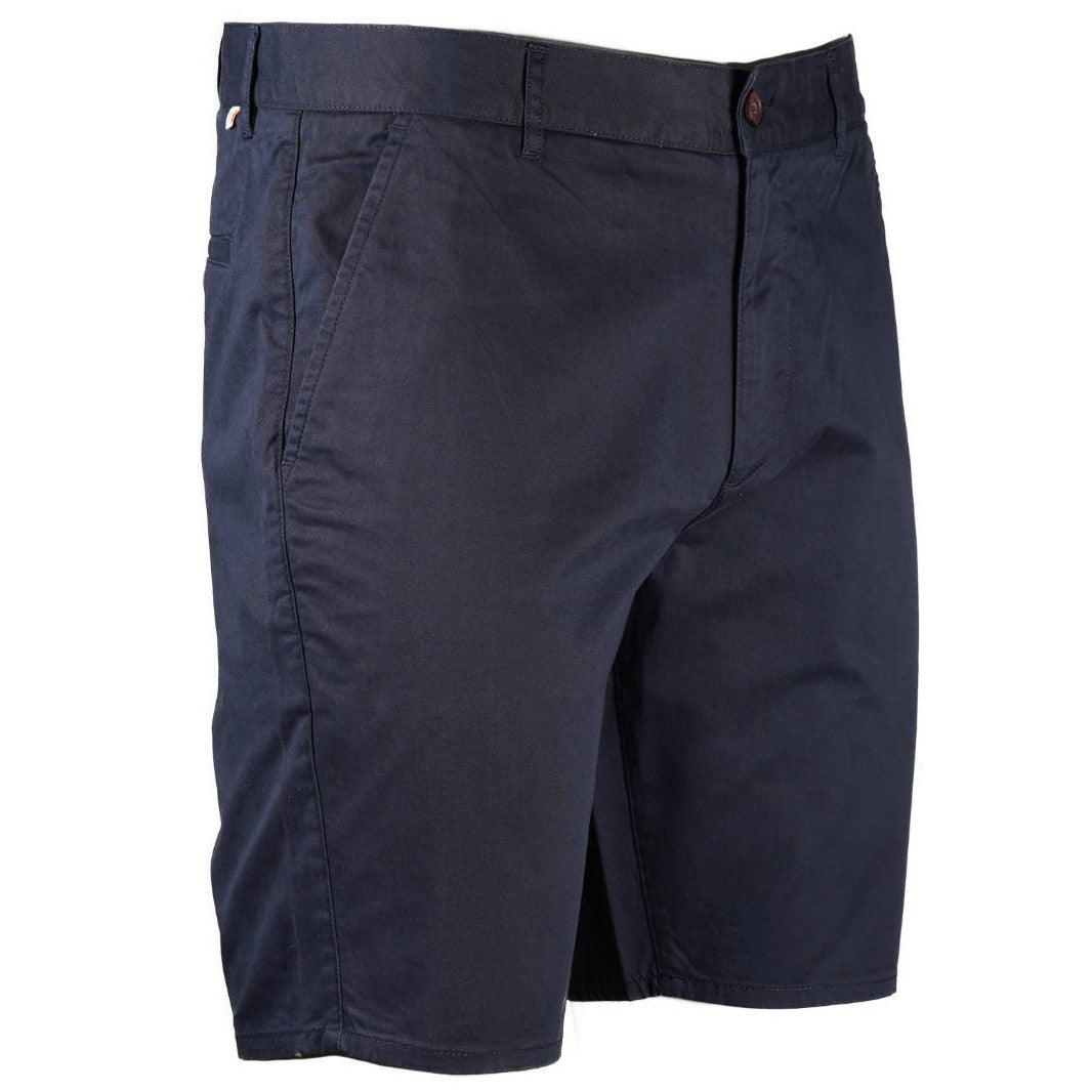 Farah Stretch Cotton Chino Shorts Navy