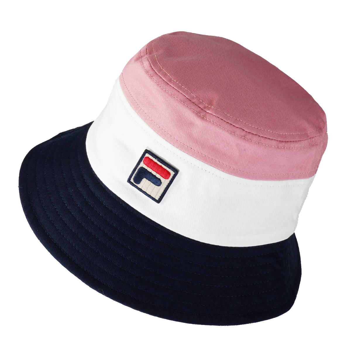 Fila Bucket Hat Navy / Off White / Pink