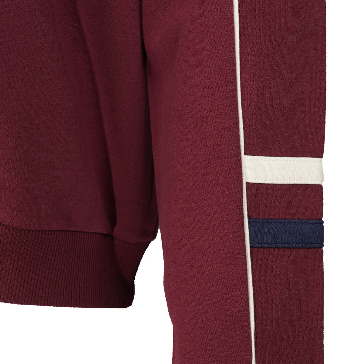 Fila Adam Crew Neck Cut And Sewn Sweatshirt Deep Wine