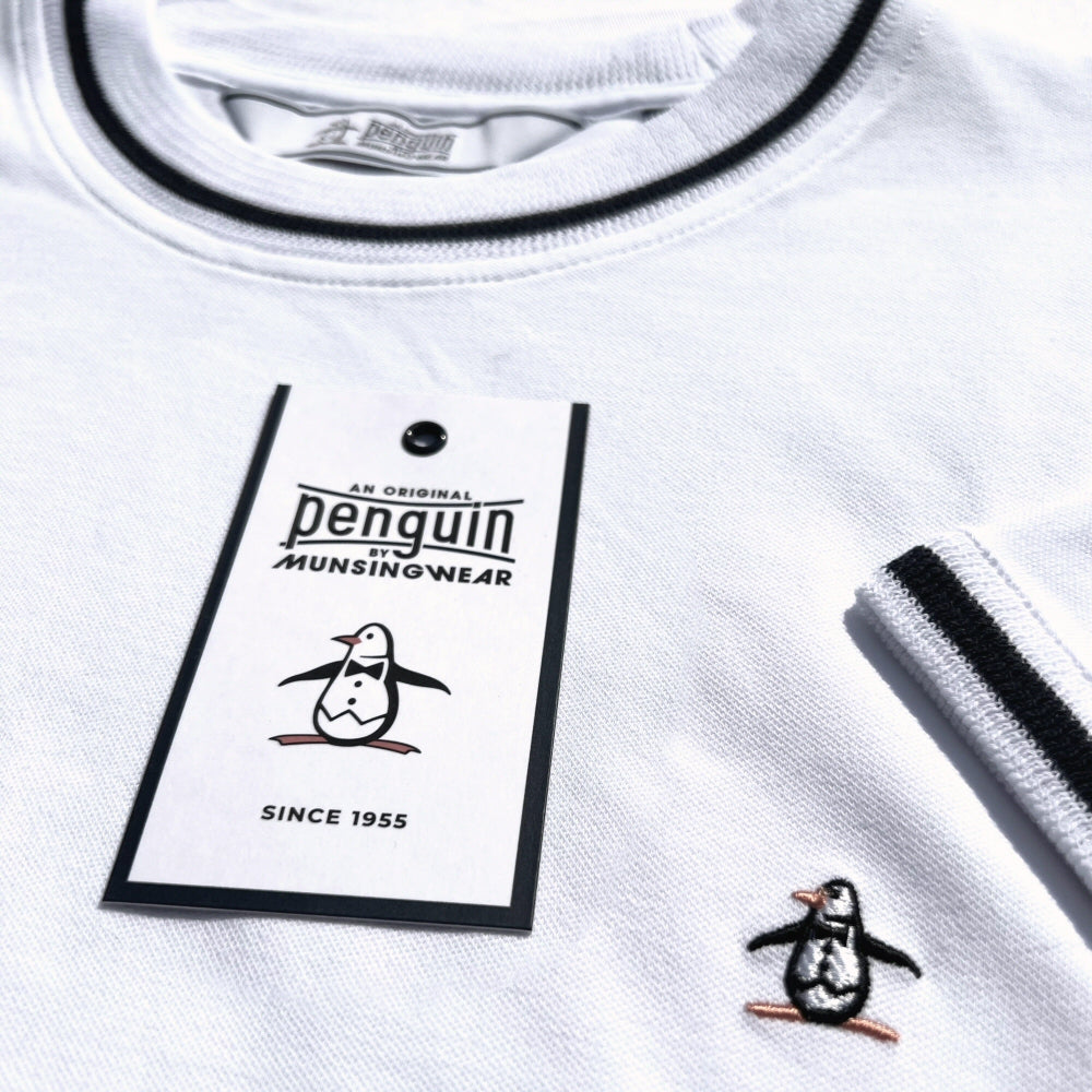 Original Penguin Retro Re-Issue Collection T Shirt White