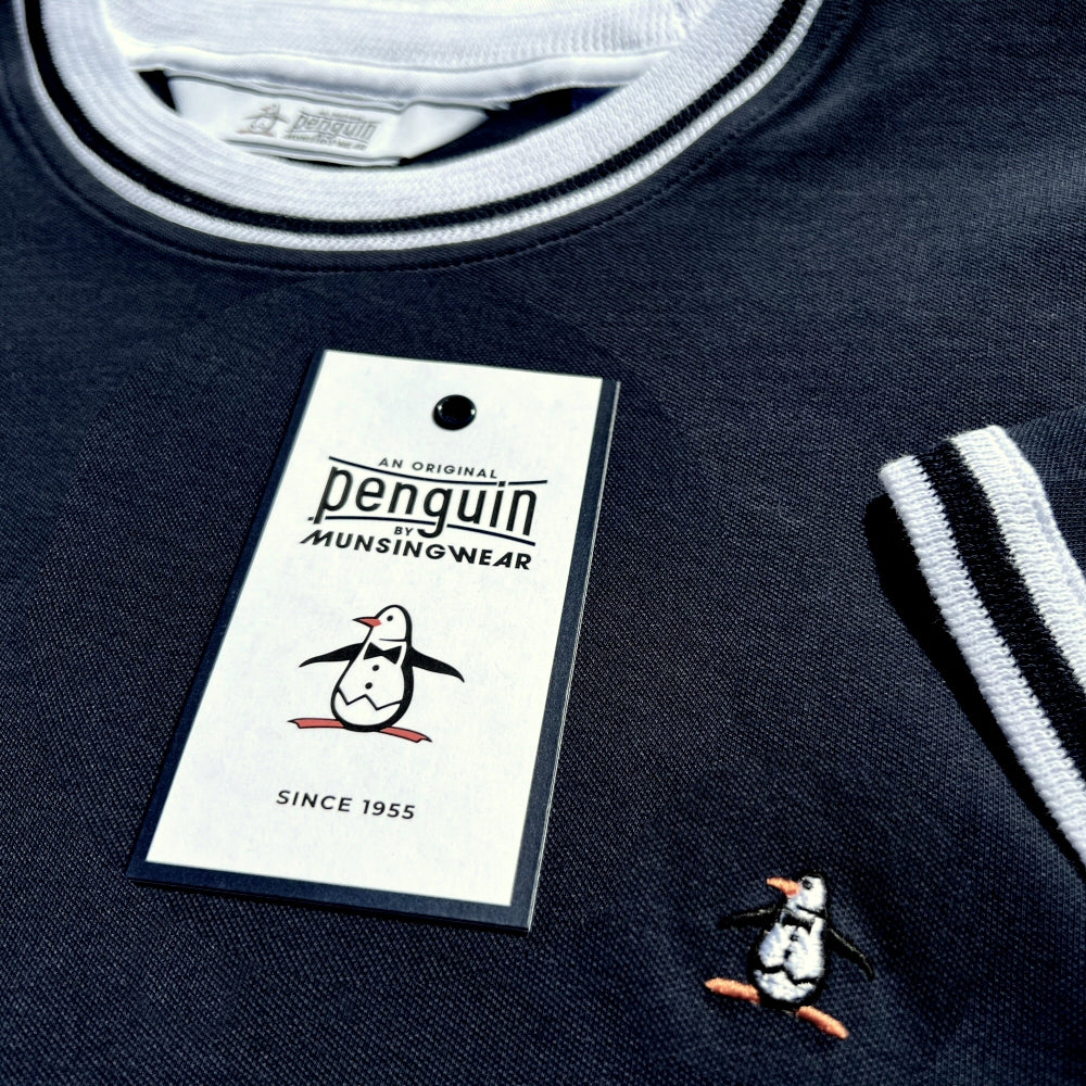 Original Penguin Retro Re-Issue Collection T Shirt Navy