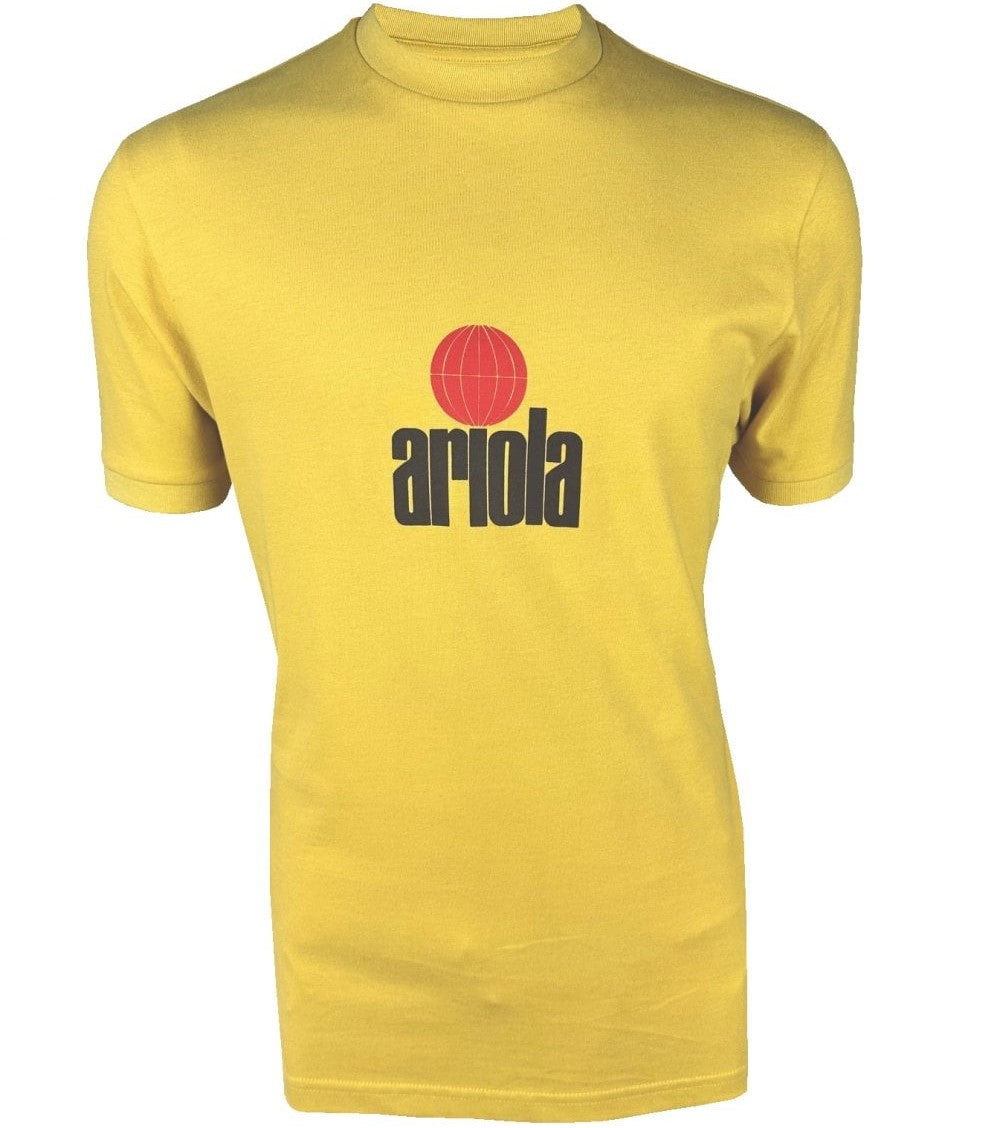 Ska & Soul Marley Ariola Record Label T Shirt Mustard