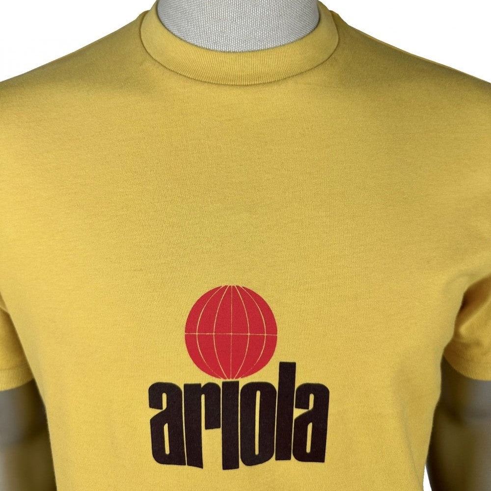 Ska & Soul Marley Ariola Record Label T Shirt Mustard