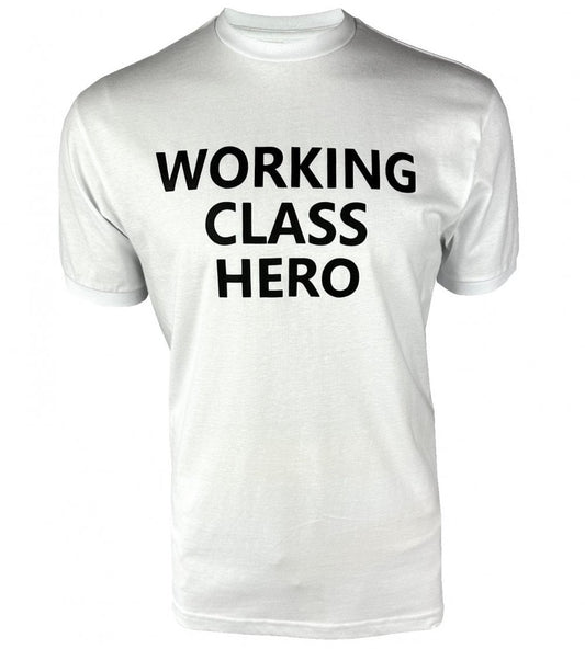 Ska & Soul Lennon Working Class T Shirt White