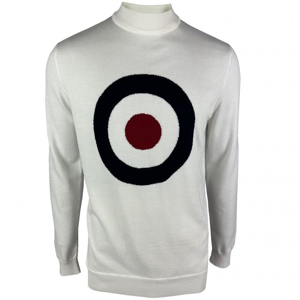 Ska & Soul Moon Target Fine Gauge Turtle Neck