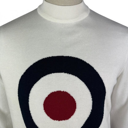 Ska & Soul Moon Target Fine Gauge Turtle Neck