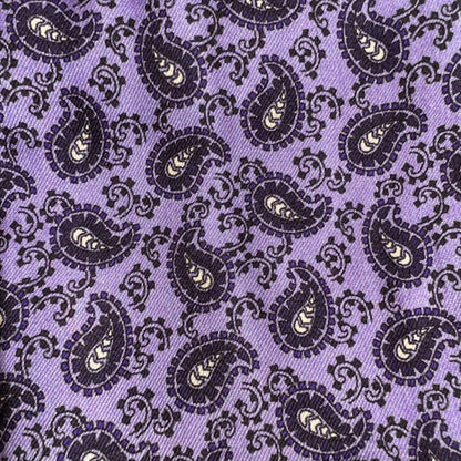 Tootal Mens Mid Paisley Print Rayon Scarf Purple