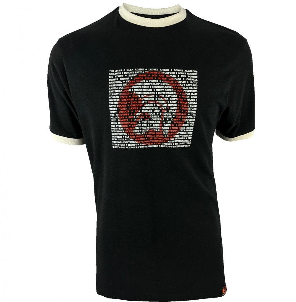 Trojan Records Artists Logo T-Shirt Trojan Colourway