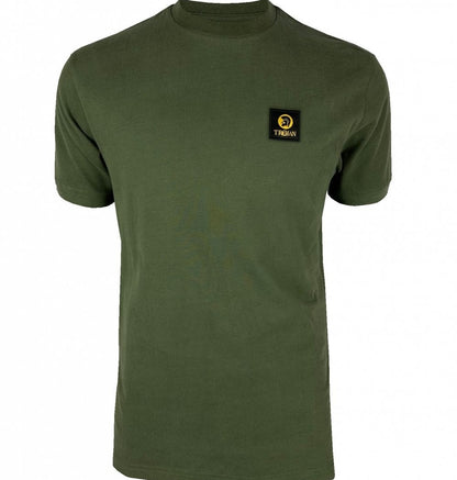 Trojan Records Badged Plain T-Shirt Olive