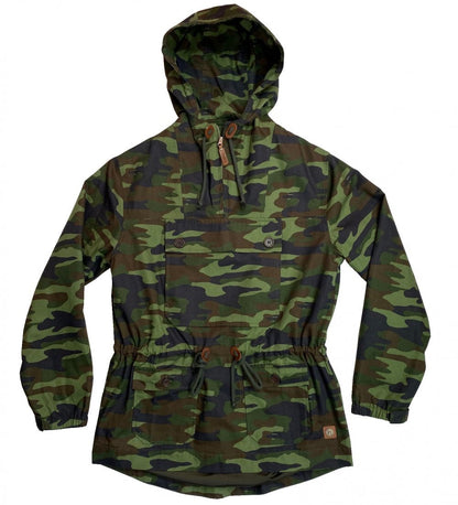 Trojan Overhead Smock / Scooter Jacket Camo Green