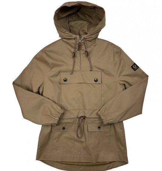 Trojan Peached Cotton Overhead Scooter Smock Sand