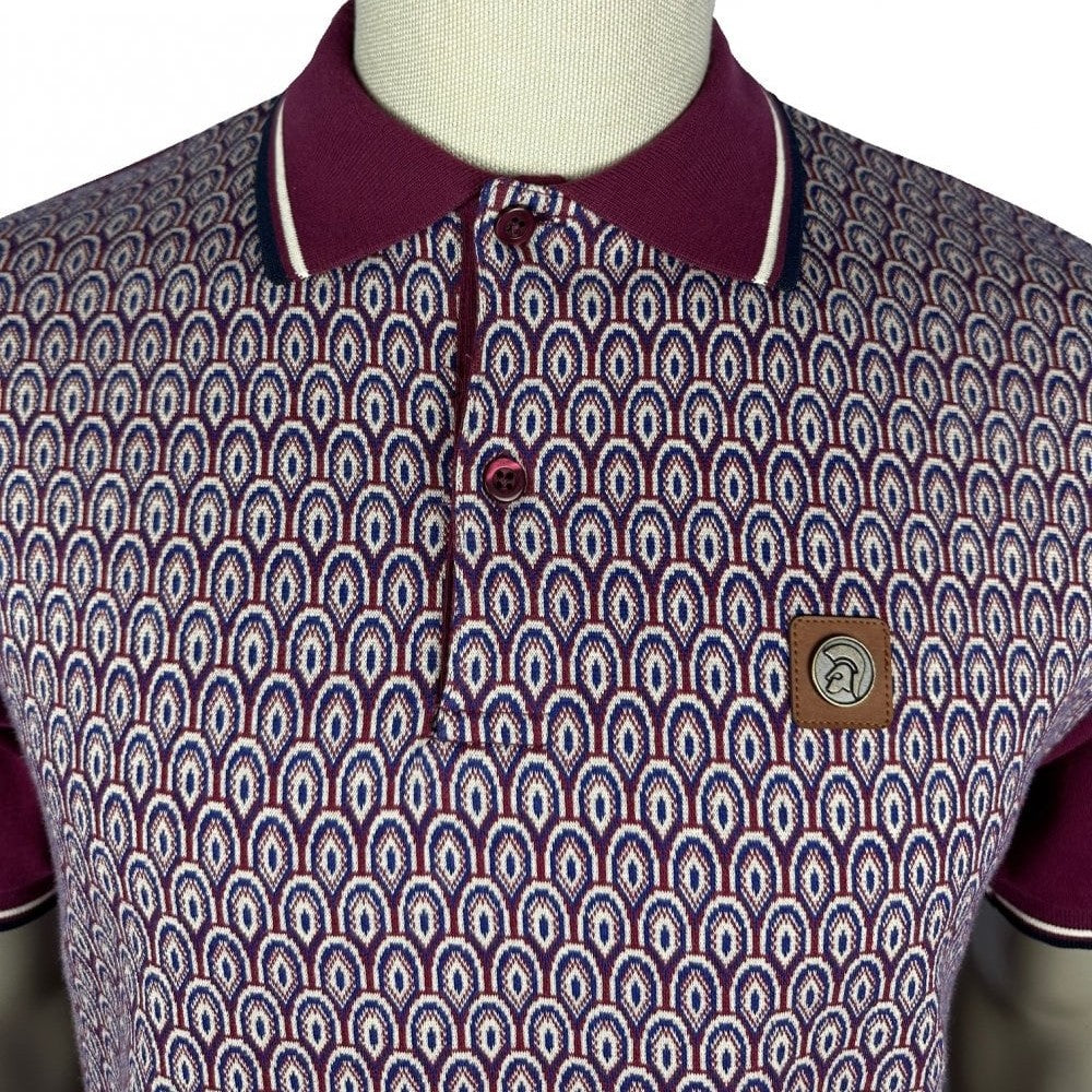 Trojan Records Scale Design Panel Polo Port