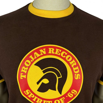 Trojan Records Spirit Of 69 T-Shirt Choc