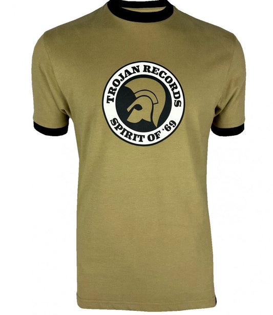 Trojan Records Spirit Of 69 T-Shirt Camel