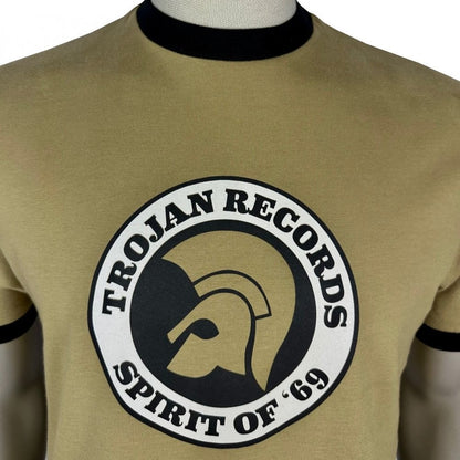 Trojan Records Spirit Of 69 T-Shirt Camel